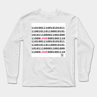 Font and numbers 1 and 0 on white Long Sleeve T-Shirt